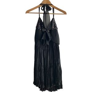 BCBG silk & sequin cocktail dress ✨